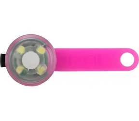 TRIXIE Flasher Lampa migająca LED dla psów / Ładowanie USB / Do 10 godzin świecenia / 3 x 8 cm