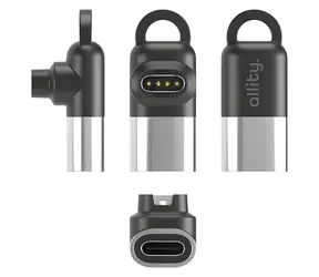 Allity AGA-161 Garmin/USB-C szary / Adapter / Do ładowania zegarków Garmin / USB-C