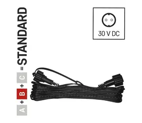 Emos D1ZB01 CONNECT / Przewód przedłużający / 10 m / IP44