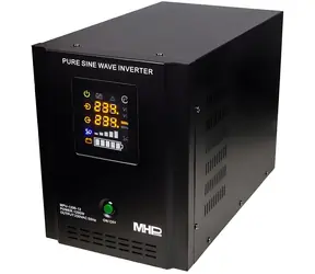 MHPower MPU-1200-12 / Zasilacz awaryjny UPS / 1200 W / czysta fala sinusoidalna / 12 V
