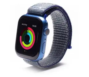 Pasek sportowy Gear4 do zegarka Apple Watch 45/44/42 mm, niebieski / pasek / nylon / wodoodporny
