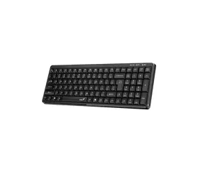 Genius LuxeMate Q7100BT czarny / Klawiatura bezprzewodowa / 2,4 GHz + BT5.3 / Copilot / Układ CZ+SK