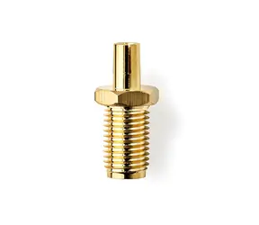 Adapter Nedis SMA(F) - TS9 złoty / Adapter / Styki pozłacane / 50 Ohm / 2 szt.