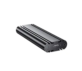 HD-07 Obudowa zewnętrzna na dysk SSD M.2 NVMe czarna / Obudowa zewnętrzna / USB-C / 10 Gb/s / TRIM