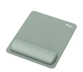 Fellowes Breyta sage / Podkładka pod mysz i nadgarstek / 240 × 200 mm / Wypełnienie silikonowe