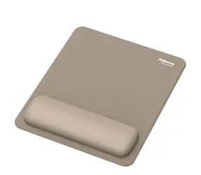 Fellowes Breyta sand / Podkładka pod mysz i nadgarstek / 240 × 200 mm / Grubość 1,75 cm