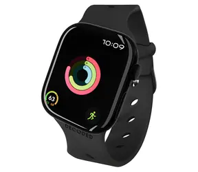 Pasek Decoded Ares Splice czarny / Pasek / Apple Watch 40/42 mm / silikonowy