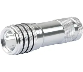 Lampa LED Schwaiger Grill czarno-srebrna / Lampa do grilla / LED / 0,5 W / IP44 / akumulatorowa