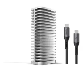 TerraMaster D1 SSD PRO / Zewnętrzna obudowa SSD / USB4 80 Gb/s / 1x M.2 NVMe / bezdyskowa