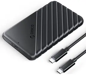 Orico 25PW1C-C3-BK-EP czarny / Pudełko na dysk twardy/dysk SSD 2.5" / SATA III / USB-C 3.1 / 6 Gbit/s