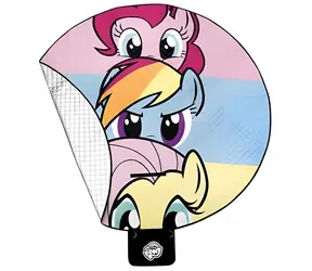 Spokey PICNIC PIUMA MY LITTLE PONY kolorowy / Koc piknikowy okrągły / średnica 150 cm