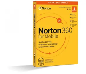 Norton 360 Mobile / Oprogramowanie antywirusowe / 1 urządzenie / 1 rok / w pudełku