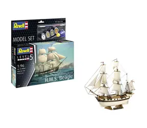 Model statku Revell HMS Beagle / Model plastikowy / zestaw do klejenia