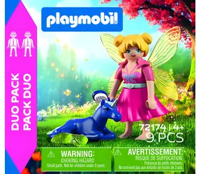 Playmobil DuoPack 72174 Wróżka z jednorożcem źrebię / figurki