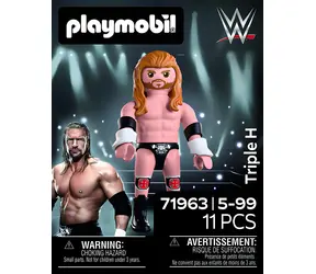 Playmobil 71963 WWE Triple H / Zestaw konstrukcyjny