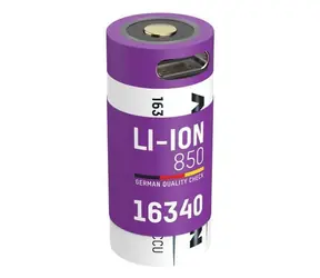 Ansmann 1300-0015 / Akumulator / 16340 / Li- ION / 3,6 V / 850 mAh / Micro-USB