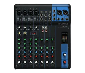 Yamaha MG10 czarny / Mikser / 10 kanałów / Zasilanie phantom 48 V / 24 bity / 192 kHz