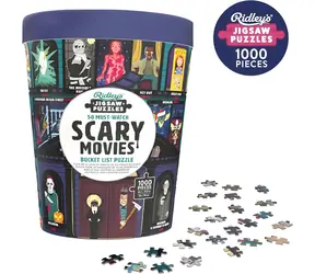 Lista łamigłówek Ridley's Games : 50 strasznych filmów, które musisz zobaczyć / 1000 elementów