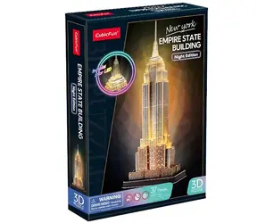 Puzzle 3D CubicFun Empire State Building / 37 elementów