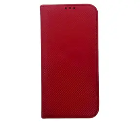 No Name SMART Magnet Book czerwony / Etui na książkę / Motorola Edge 50 Pro / Magnetyczny