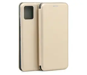 Etui Beline Book Magnetic do Motorola Moto G32 złote / Etui / Klapka / Magnetyczne