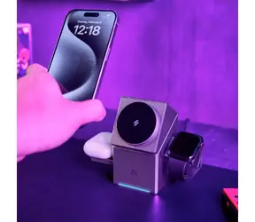 Adam Elements Mag Qube / Stacja ładowania bezprzewodowego / 3w1 / Qi2