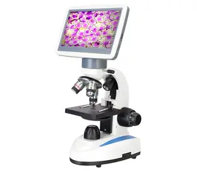 Levenhuk D85L LCD / Mikroskop / cyfrowy / powiększenie 40-1600x / wyświetlacz LCD 7"