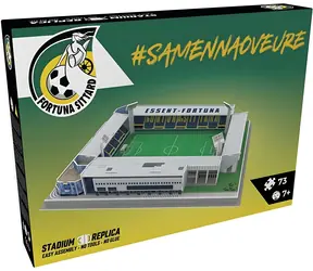 STADIUM 3D REPLICA Puzzle 3D Stadion Fortuna Sittard - FC Fortuna Sittard / 73 elementy