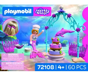 Playmobil 72108 Podwodny bankiet weselny / Zestaw konstrukcyjny