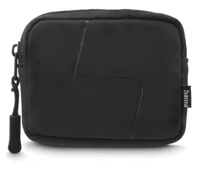 Etui na słuchawki i akcesoria HAMA czarne / Etui na słuchawki / uniwersalne / nylonowe