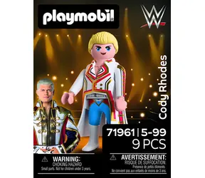 Playmobil 71961 WWE Cody Rhodes / Zestaw konstrukcyjny
