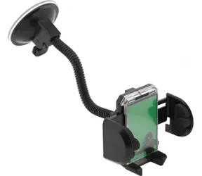 Uchwyt na telefon z Compass i przyssawką / Uchwyt samochodowy / Obrotowy o 360° / Szerokość do 10 cm
