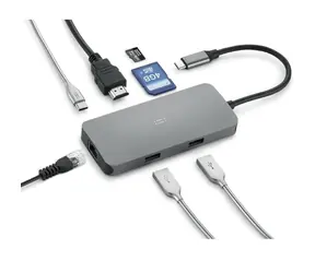 Aiino Cluster / hub USB-C / 7 portów / do MacBooka i iPada