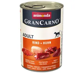 Animonda GranCarno Adult wołowina i kurczak / Karma w puszce dla psów / 400 g