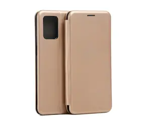 Beline Book Magnetic do Motorola Moto G73 5G złoty / Etui na książkę / Stojak / Kieszeń na kartę