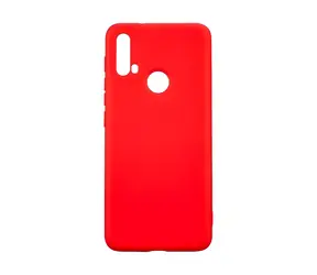 Etui silikonowe Beline Moto E40 czerwone / Etui silikonowe / Silikon / Ładowanie bezprzewodowe
