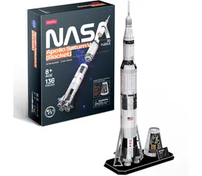 Puzzle 3D CubicFun Apollo Saturn Rocket