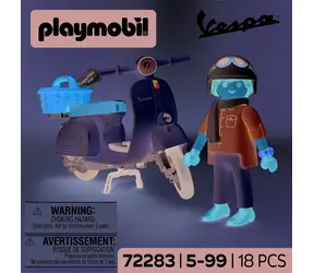 Playmobil Vespa 72283 / Zestaw konstrukcyjny / 80. rocznica / Klasyczny styl