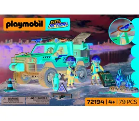 Zestaw konstrukcyjny Playmobil 72194 Wóz strażacki / Akcja miejska / Strażacy