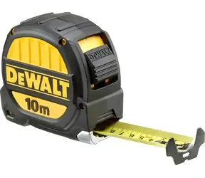 Taśma miernicza DeWalt Tough Series 10 m / szerokość taśmy 32 mm
