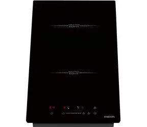 MpM MpM-30-IM-18 czarny / Płyta indukcyjna / do zabudowy / 29 cm / 2 strefy / sterowanie dotykowe / ceramika szklana
