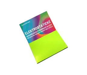 SYMBIO Notatki elektrostatyczne Symbionotes zielone / 70x100 mm / 100 arkuszy / bez kleju
