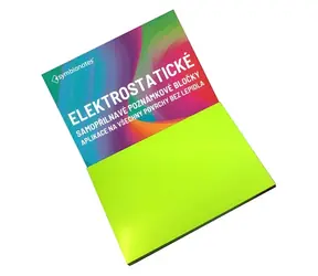 Fellowes Symbio Symbionotes zielony / Notatnik elektrostatyczny / 190x100 mm / 100 szt.