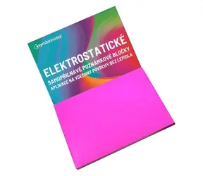 Fellowes Symbio Symbionotes pink / Notatnik elektrostatyczny / 190x100 mm / 100 szt.