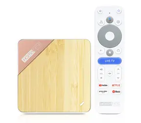 Homatics Box 4K Pro V2 AI-SR / Odtwarzacz multimedialny / Google TV / 4K Ultra HD / Wi-Fi 6 / 64 GB / 4 GB RAM