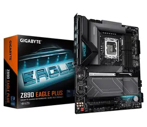 GIGABYTE Z890 EAGLE PLUS / Płyta główna / Z890 / LGA 1851 / 4X DDR5 / PCIe 5.0 x16 / 2.5G LAN / ATX