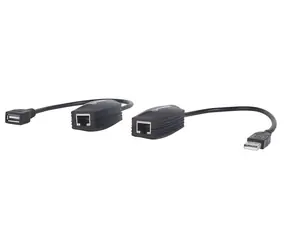 Manhattan 179300 / przedłużacz sygnału USB / do 60 m / zasilany przez USB