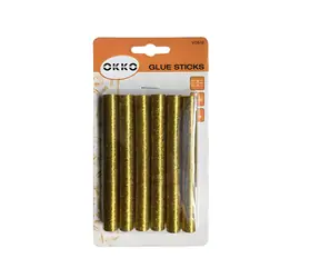 OKKO Klej termotopliwy GOLD / Klej termotopliwy / 11,2 x 100 mm / 6 szt.