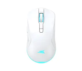 Baracuda TURTLE biała / Bezprzewodowa mysz gamingowa / Czujnik optyczny / 6D / 3200 DPI / RGB / 2,4 GHz