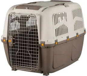 Skrzynia transportowa TRIXIE SKUDO 7 ciemnoszara/piaskowa / dł. / 73x76x105 cm / nośność 45 kg